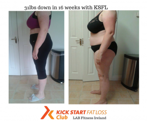 31lbs down in 16 weeks with  KSFL