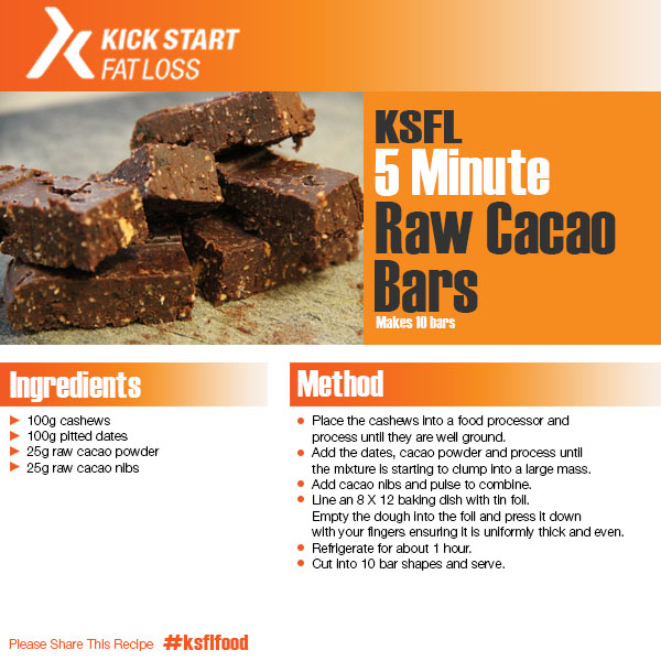 raw cacao bars