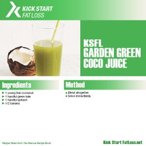 garden green coco juice