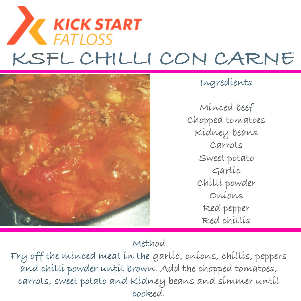 Chilli con carne recipe