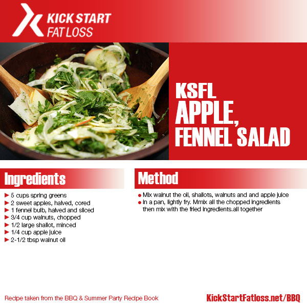 apple fennel salad