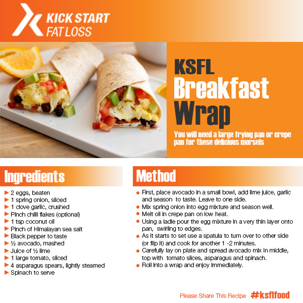 breakfast wrap