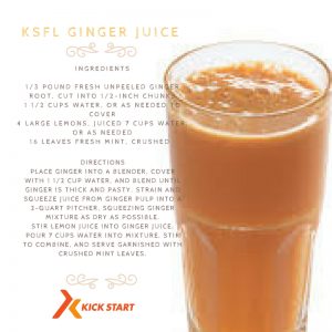 GINGER JUICE