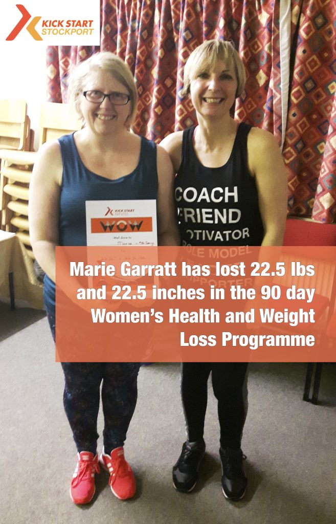 Kick Start Stockport 90 Day Women’s Health & Weight Loss Programme Results Kick Start Fat Loss