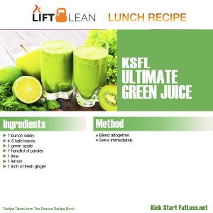 LIFT LEAN GREEN APPLE JUICE LUNCH