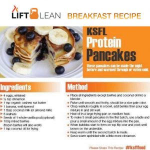 LIFT LEAN PROTEIN PANCAKES BREAKFAST