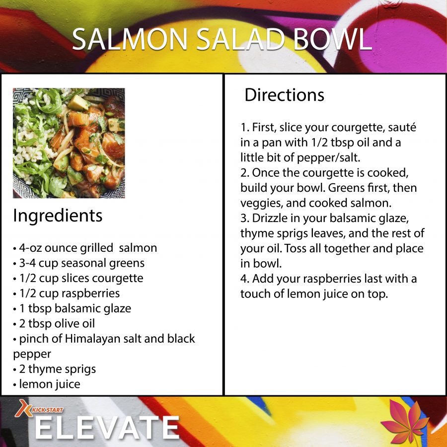 SALMON SALAD LUNCH BOWL ELEVATE