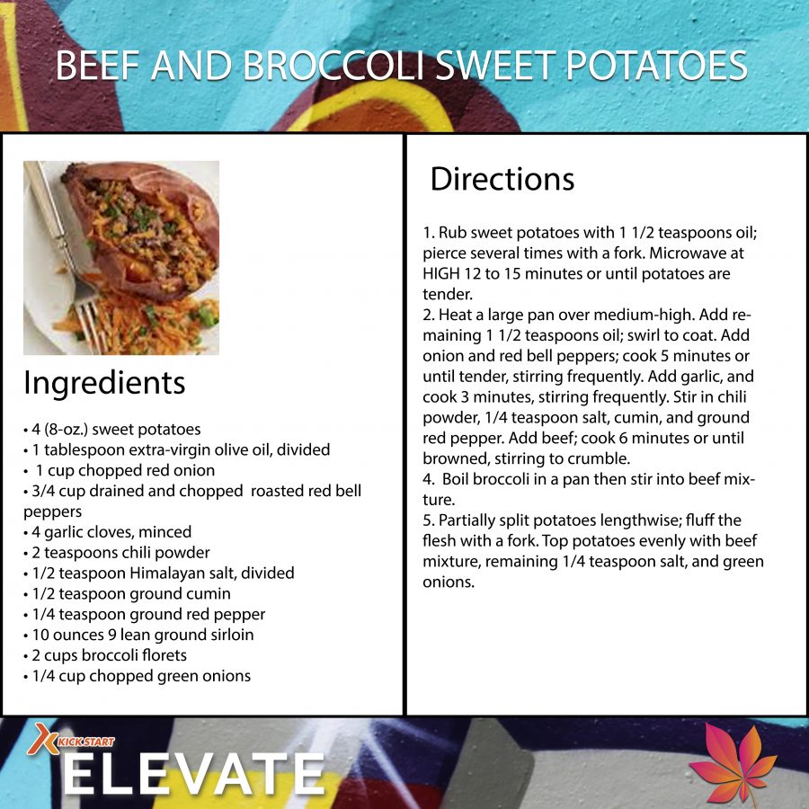beef and broccoli sweet potatoes dinner elevate beef and broccoli sweet potatoes dinner elevate