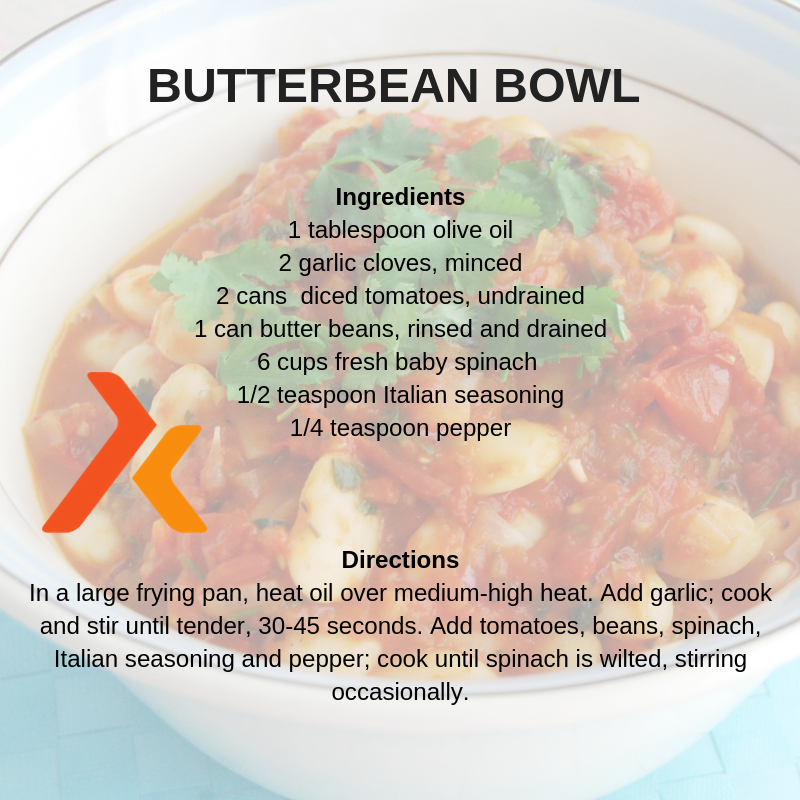 BUTTERBEAN DINNER BOWL