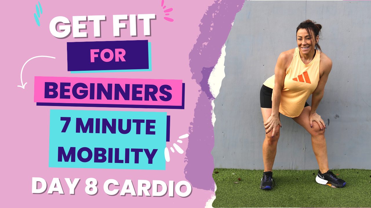 Get Fit For Beginners 7 minute Cardio Mobility