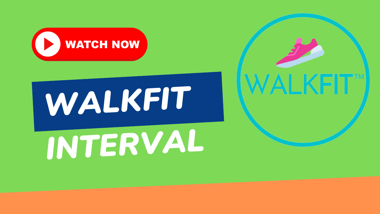 WALKFIT INTERVAL 15 mins Kick Start Fat Loss
